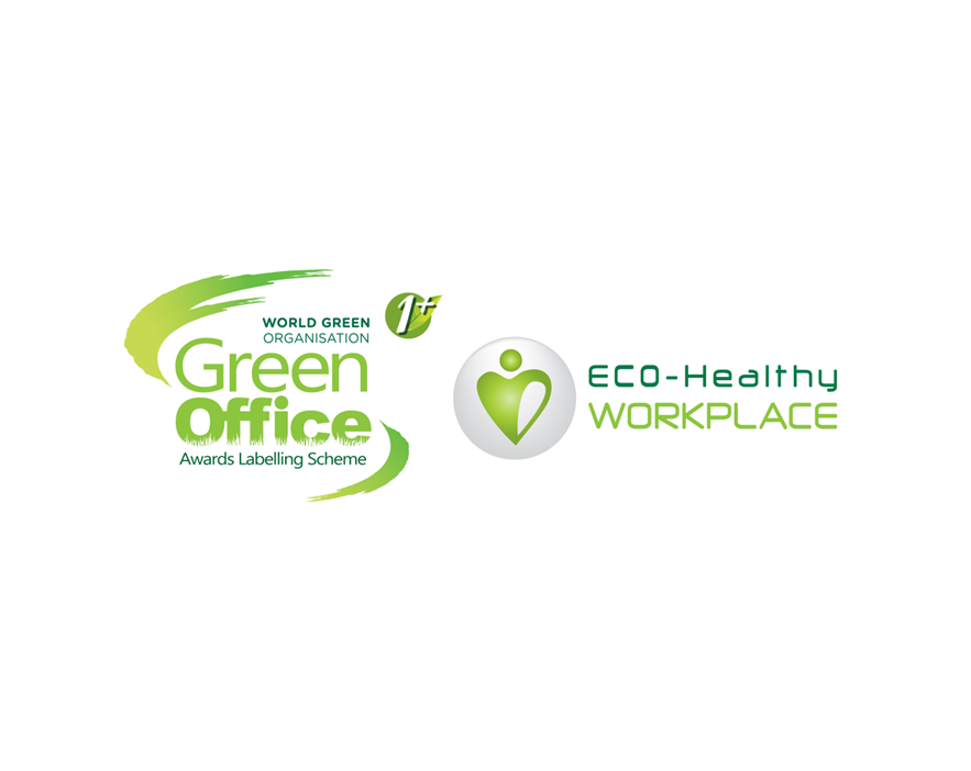 「綠色辦公室獎勵標籤計劃」— 「綠色辦公室標籤」和「生態健康工作場所標籤」